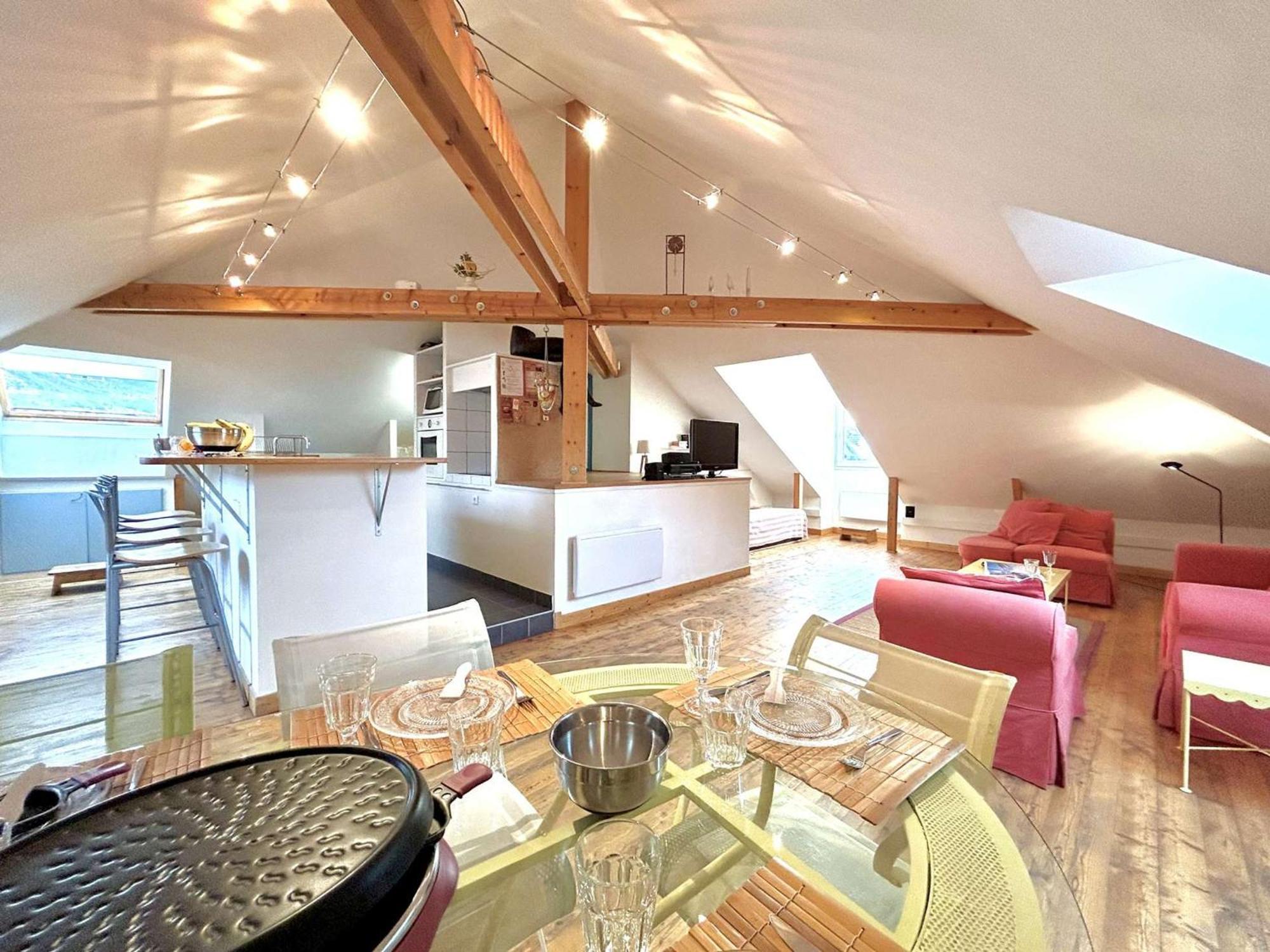 Duplex 70M² 8 Pers. A Briancon, Proche Telecabine, 2 Chambres, Coin Nuit, Parking Prive - Fr-1-330C-1 Exterior photo
